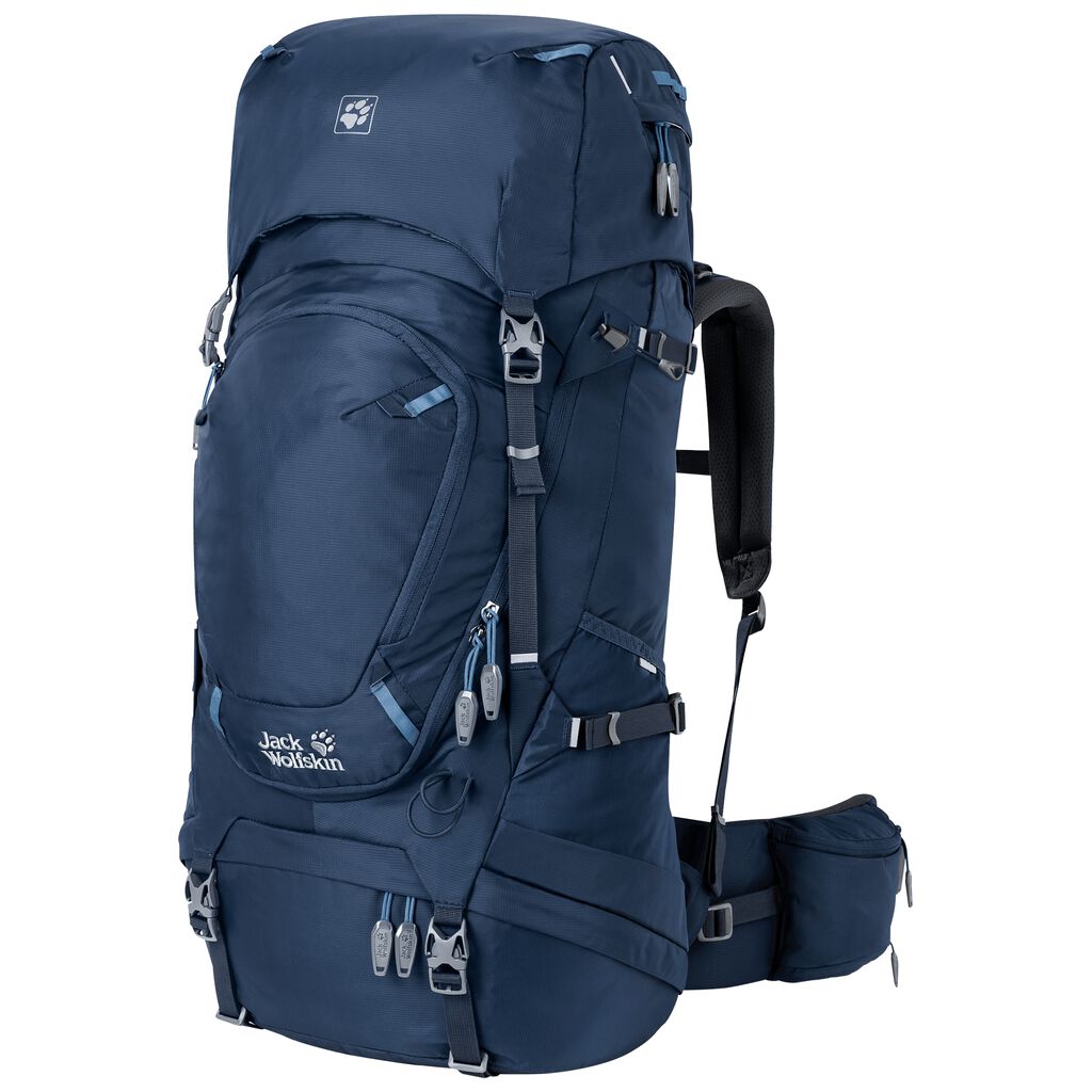 Jack Wolfskin HIGHLAND TRAIL 45 Sacs À Dos Homme Indigo Foncé - SGVBWMJ-57